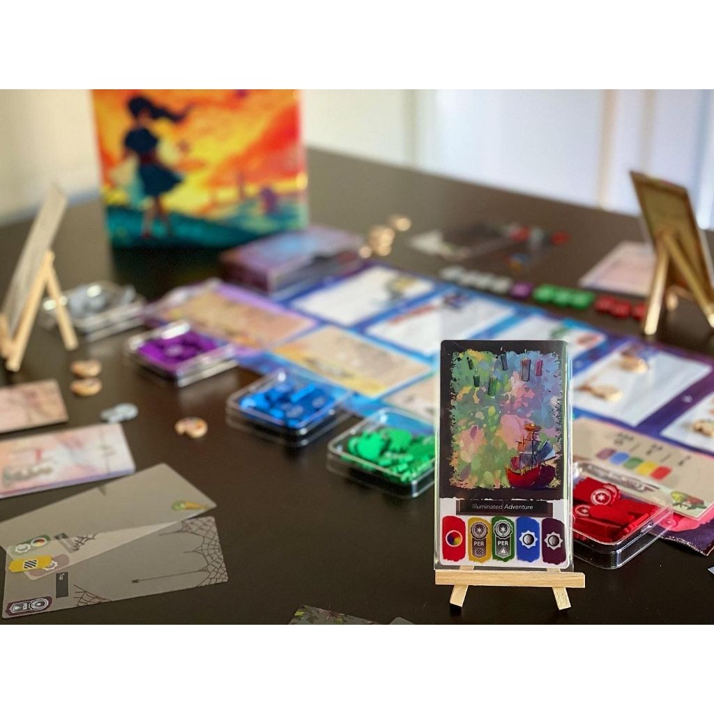 Boardgame Canvas Chính Hãng bản Nội Địa Trung Tigar Eng/Vietsub