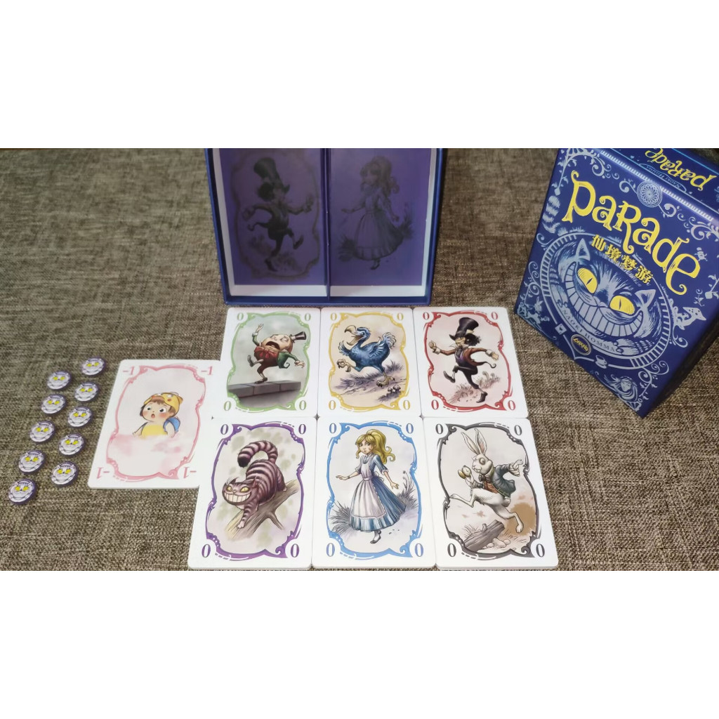 Boardgame trò chơi Parade có luật Việt - party family cardgame phiên bản TQ Tigar 5889