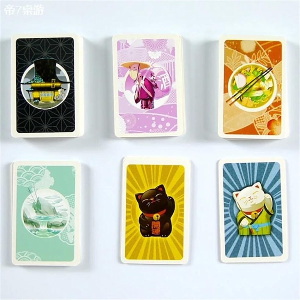 [Luật Việt] Tokaido Broadgame Thẻ Bài Trò Chơi Tokaido Lữ Khách Xứ Mặt Trời Tigar