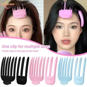 3 Kiểu Tóc Tạo Kiểu Tóc Cao Cấp Đầu Cranial Phụ Kiện Gió Lược Nhựa Tóc Rễ Tự Nhiên Lông Tơ Người Lười Không Dấu Vết Phụ Kiện