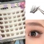 Lông mi tự dính EBINLANDS, Lông mi giả không có keo dán, DIY phổ biến với dải keo thạch Lông mi tự dính thủ công nam