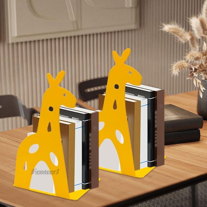 Sắt Bookend Kệ Sách Chia Phụ Kiện Văn Phòng Giá Đỡ Sổ Tay Chắc Chắn Đế ...