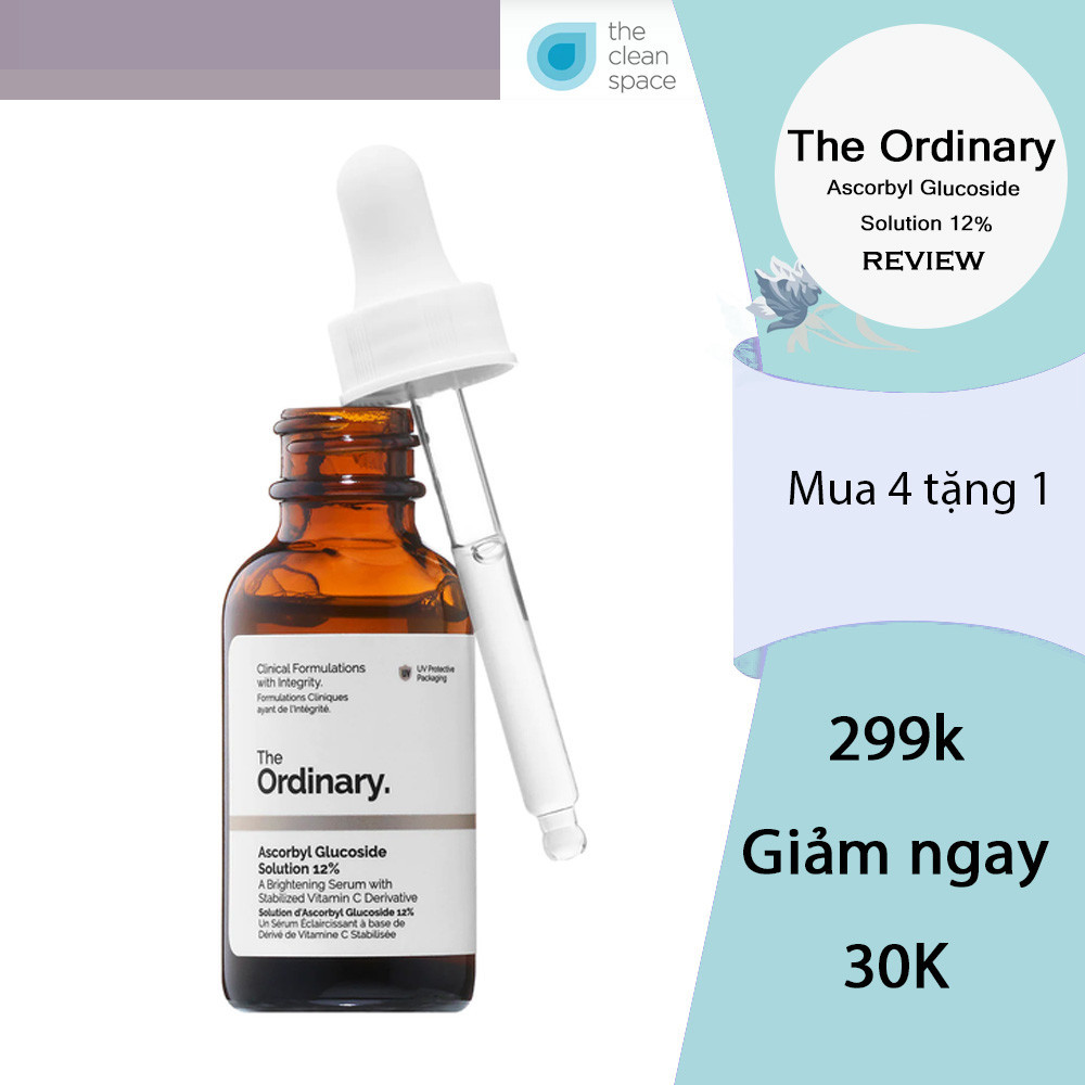 The Ordinary Ascorbyl Glucoside Solution 12 30ml Bill Anh Shopee Việt Nam