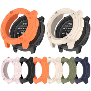 Garmin Instinct2X Silicone TPU Mềm Rỗng Ra Đồng Hồ Thông Minh Dành Cho Garmin Instinct 2X Chống Vân Tay Khung Vỏ Bảo Vệ Đồng Hồ