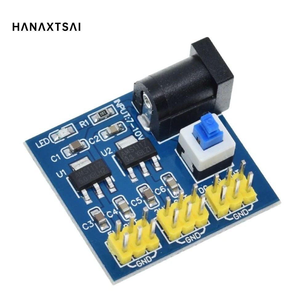 DIY Electronics Power Supply DC-DC Buck Converter Module - 12V To 3.3V ...