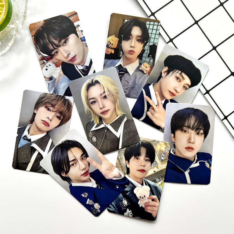 8-15 Chiếc STRAY KIDS Magic School Photocards Trong Suốt Dấu Trang Thẻ ROCK STAR Ngày Hoàn Hảo Lomo Cards Felix Hyunjin Minho I.N Han Bin Seungmin Bangchan Bưu Thiếp YM