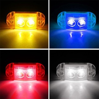Lookshow 1 Xe 24 Đèn LED Bên Đánh Dấu Đèn Vuông Bên Ngoài Đèn Cảnh Báo Đuôi Xe Kéo Tự Động Xe Tải Giải Phóng Bóng Đèn 12-36V G4R6