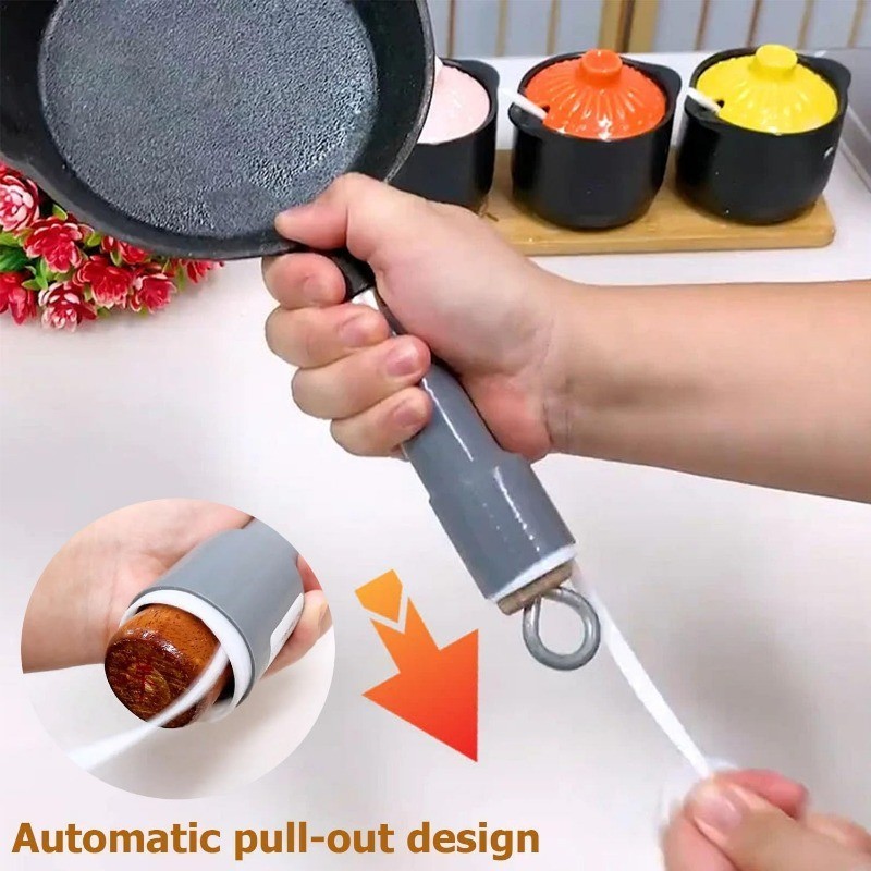 Tay cầm chảo silicon - Vỏ tay cầm Skillet chịu nhiệt, chống trượt - Tay cầm chảo cao su - Vỏ tay cầm nồi - Tay cầm nồi chống bỏng - Phụ kiện đồ dùng nhà bếp