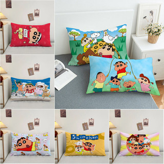 Vỏ Gối Crayon Shin-chan Hoạt Hình Dễ Thương Trẻ Em Fashiom Một Mặt In Polyeste Sofa Đệm Trang Trí Nhà Cửa (Không Có Lõi)