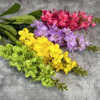 YSANH Nhân Tạo Hyacinth, Hoa Cô Dâu 85CM Hoa Tím Giả, Trang Trí Nhân Tạo Lụa DIY Trang Trí Hoa Nhân Tạo Cho Gia Đình Trang Trí Đám Cưới