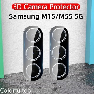 Phim Bảo Vệ Camera Cho Samsung Galaxy M15 M55 5G 3D Cong HD Full Cover Camera Kính Cường Lực Bảo Vệ Màn Hình Mặt Sau Ống Kính Phim Cho M 15 M 55 SamsungM15 2024