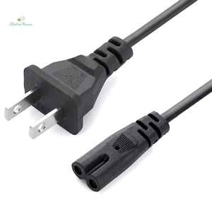 Cáp Nguồn EU 2pin IEC320 C7 Dây Nối Dài Nguồn Cho Laptop Sạc Máy In Loa Vô Tuyến mới