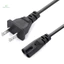 Cáp Nguồn EU 2pin IEC320 C7 Dây Nối Dài Nguồn Cho Laptop Sạc Máy In Loa Vô Tuyến mới