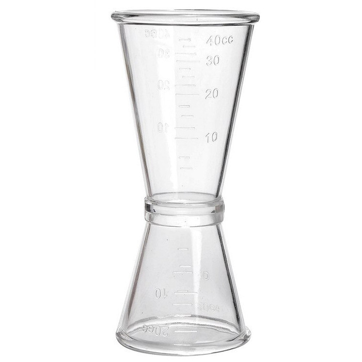 Ly đong jigger 2 đầu pha chế nhựa/inox