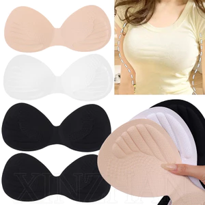 Thảm xốp xốp - Tấm lót ngực cao su một mảnh dành cho nữ - Dành cho đồ bơi Bikini Brassiere - Phụ kiện đồ lót - Push Up Insert Bra Padding - Có thể tháo rời, thoải mái, thoáng khí