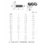Vít inox 304 Đầu bằng ren thưa tùy chọn kích thước chiều dài M4/M5/M5.5/M6/M8【XZM-1B】
