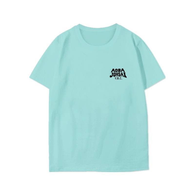 Yg Haikyuu Aoba Johsai Trường Trung Học Oikawa Tooru Cosplay Vải 3D Mùa Hè Áo Thun Anime Tay Ngắn