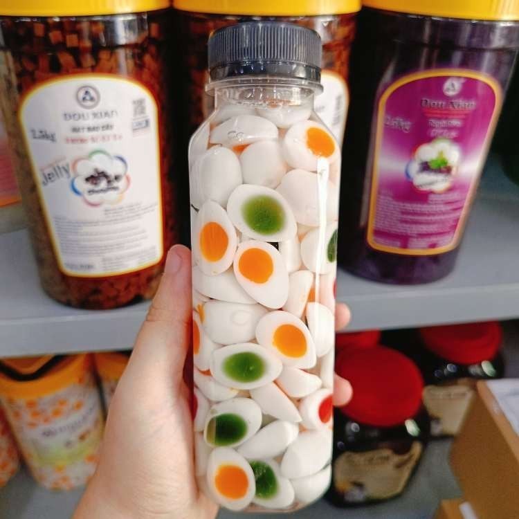Thạch trái cây,thạch cá chai 350g