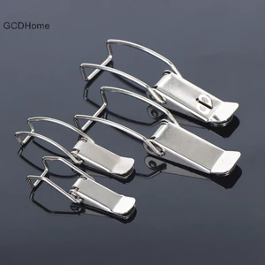 Gcdhome Chốt Khóa Hộp Kim Loại Dài Bản Lề Phần Cứng Nội Thất Phụ Kiện HOT
