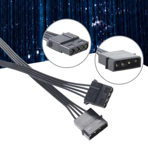 Niki 4 Pin Nam Đến Femel 4Pin Dây Nối Dài Nguồn Cho Quạt Khung Máy Tính