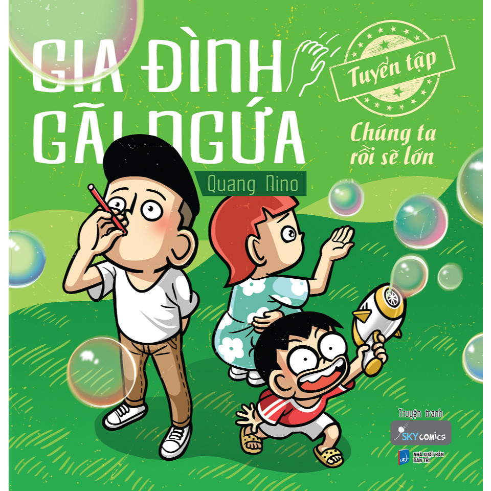 Sách - Combo 3 Cuốn: Gia Đình Gãi Ngứa (Ký ức tuổi thơ + Khi người lớn...trẻ con + Chúng ta rồi sẽ lớn) (AZ Việt Nam)