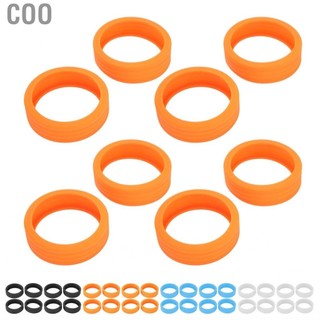 Coo Luggage Wheels Cover  Scratchproof Silicone 8pcs Suitcase for Travel