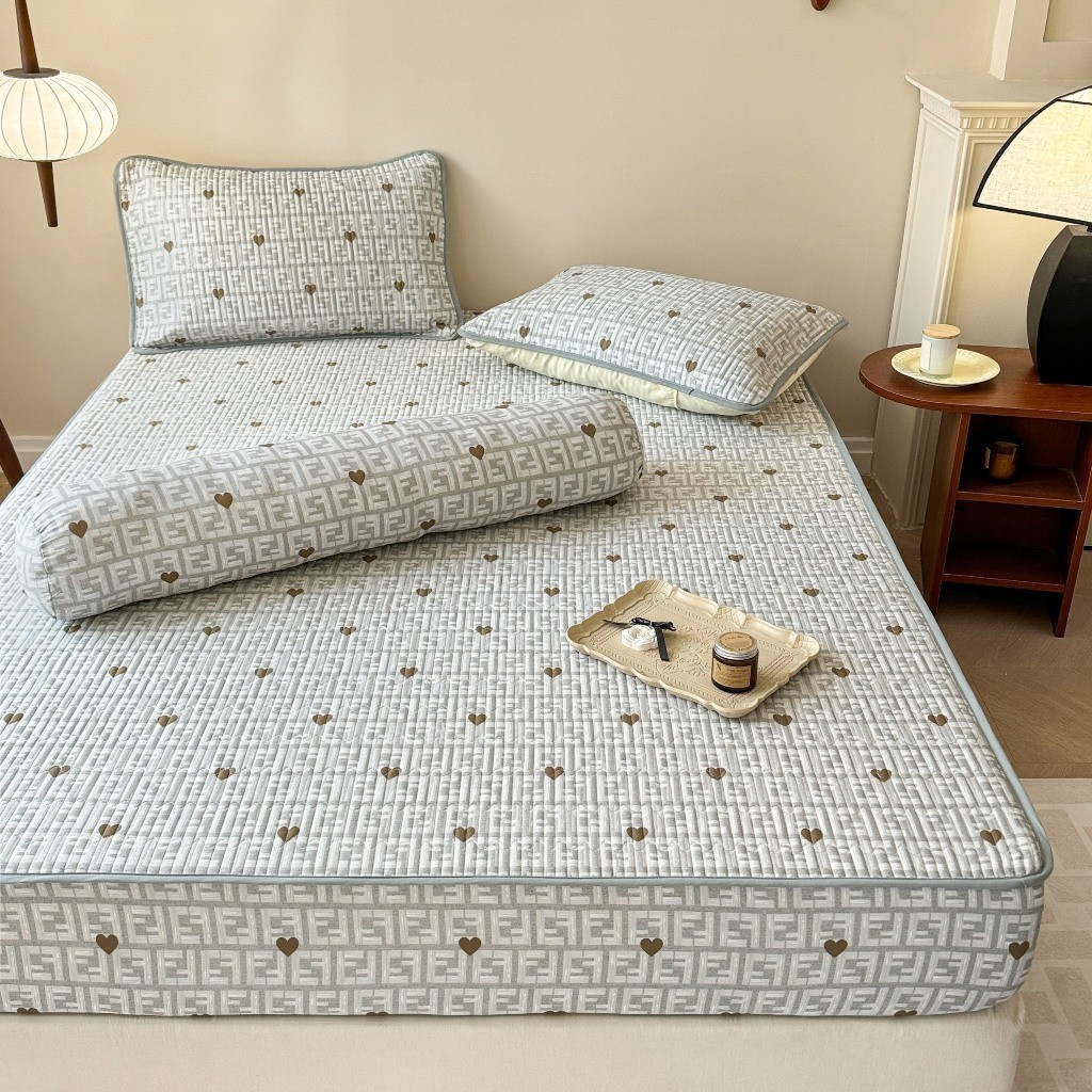 Bộ ga gối lụa tencel trần bông mát mịn MemMinbedding Luxury màu sắc nhẹ nhàng sang trọng - (GG14)