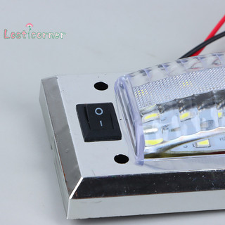 [Lostcorner] Đèn LED bảng 12V-24V nội thất ô tô, độ sáng cao, đọc sách, Cabin cho xe tải, Van, RV, thuyền, cắm trại