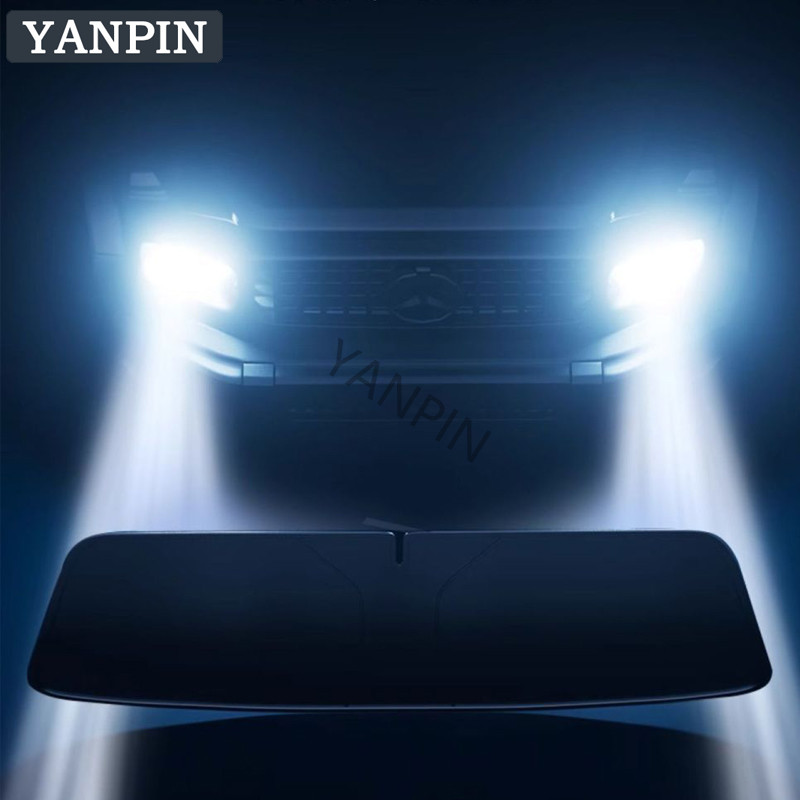 [142 * 80 CM] Tấm che nắng ô tô Tấm che cửa sổ phía trước Tấm che nắng bằng Laser Làm mát cách nhiệt