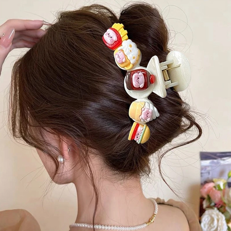 Kẹp bánh quy Kẹp cá mập độc đáo hợp thời trang Kẹp nữ