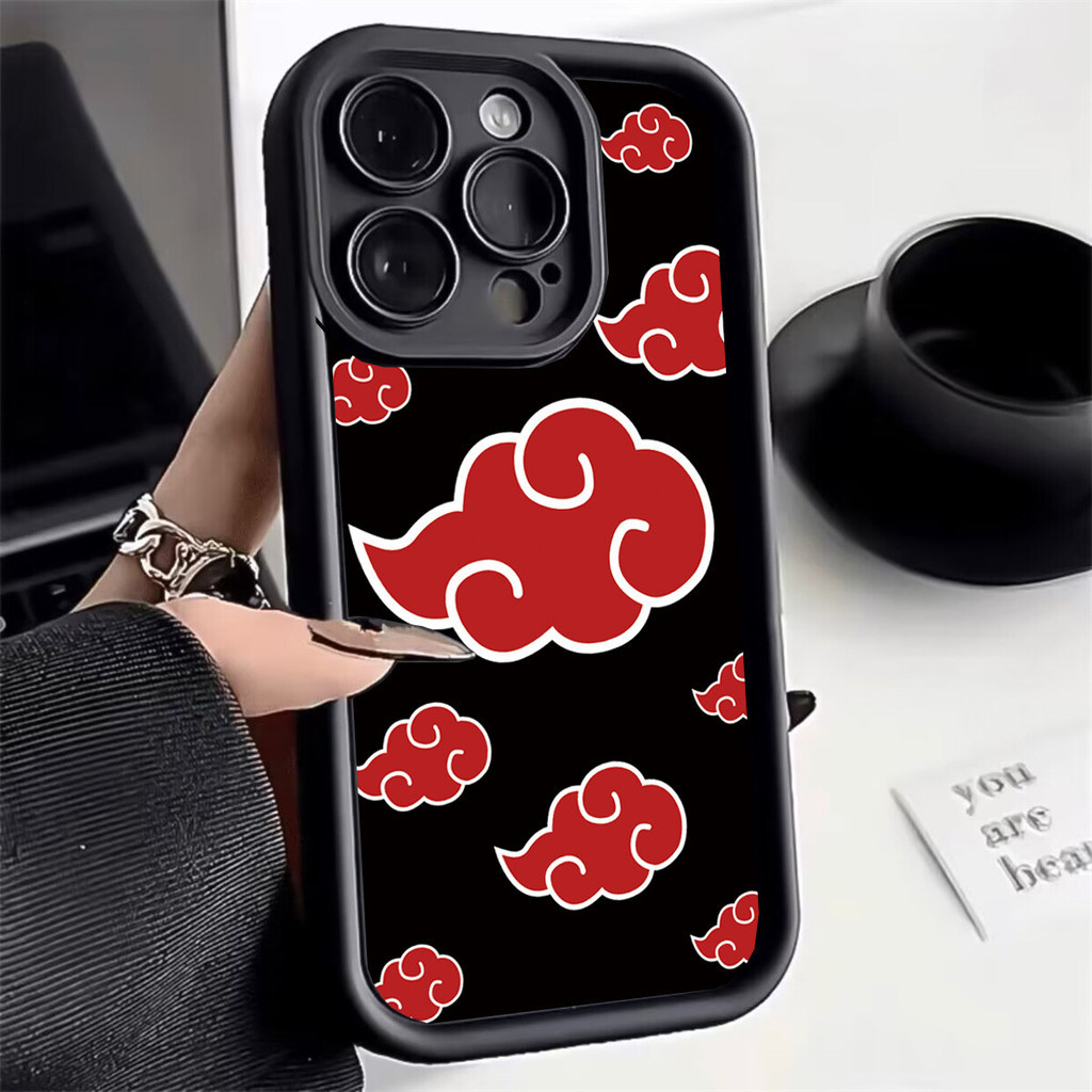 Hokage Anime NARUTO Sasuke Obito Hatake Kakashi Vỏ Điện Thoại Mềm Tương Thích Cho IPhone 11 12 13 14 15 Pro MAX Plus X XR XS MAX 7 8 6 6S Plus Vỏ Hoạt Hình Mềm Chống Sốc
