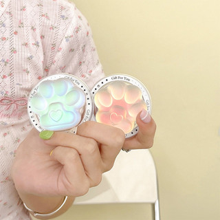 Giá đỡ điện thoại từ tính tròn Laser Cat 's Paw cho vỏ Magsafe và IPhone 15 14 13 12 Pro Max 14 Plus có thể gập lại Pop Ring Grip Giá đỡ bàn co giãn Màu p2