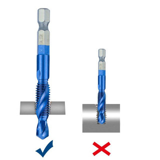 Bộ 6 Mũi Khoan Taro Tạo Ren M3-M10, Thép HSS 6542 Phủ Titanium, Chất Lượng Cao, Giá Tốt, Free Ship