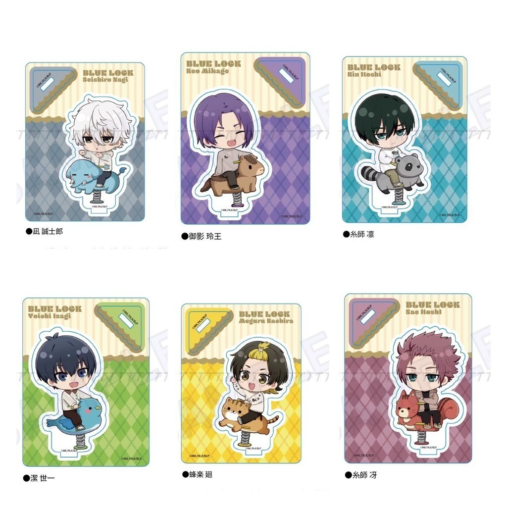 Móc Khoá, Standee, Tranh Kính Mô BLUE LOCK Isagi Yoichi Rin Itoshi ...