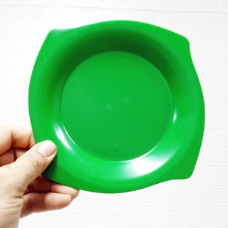 Đĩa phíp vuông màu xanh nhựa phíp melamine