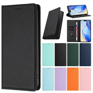 Ốp Lật Da Sang Trọng Cho IPhone 16 15 14 ProMax 13 Mini 12 11 Pro max 13 Pro XR X XS max 7 8 plus se2020 Ví Từ Tính Đựng Thẻ Đứng Vỏ Điện Thoại