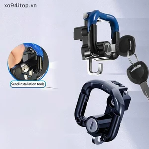 Mũ bảo hiểm xe máy Xoitop Khóa chống trộm Mũ bảo hiểm Khóa an ninh với 2 phím và dụng cụ lắp đặt Phụ kiện xe máy VN