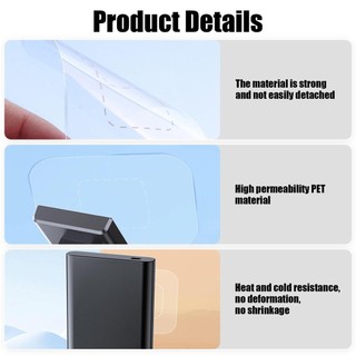 Dashcam Kính Chắn Gió Miếng Dán 6 Miếng Dán Dash Cam Dán Tĩnh Điện Cho Dash Cam Trong Suốt Kính Chắn Gió Phim Tĩnh Điện Cho Xe pomervn