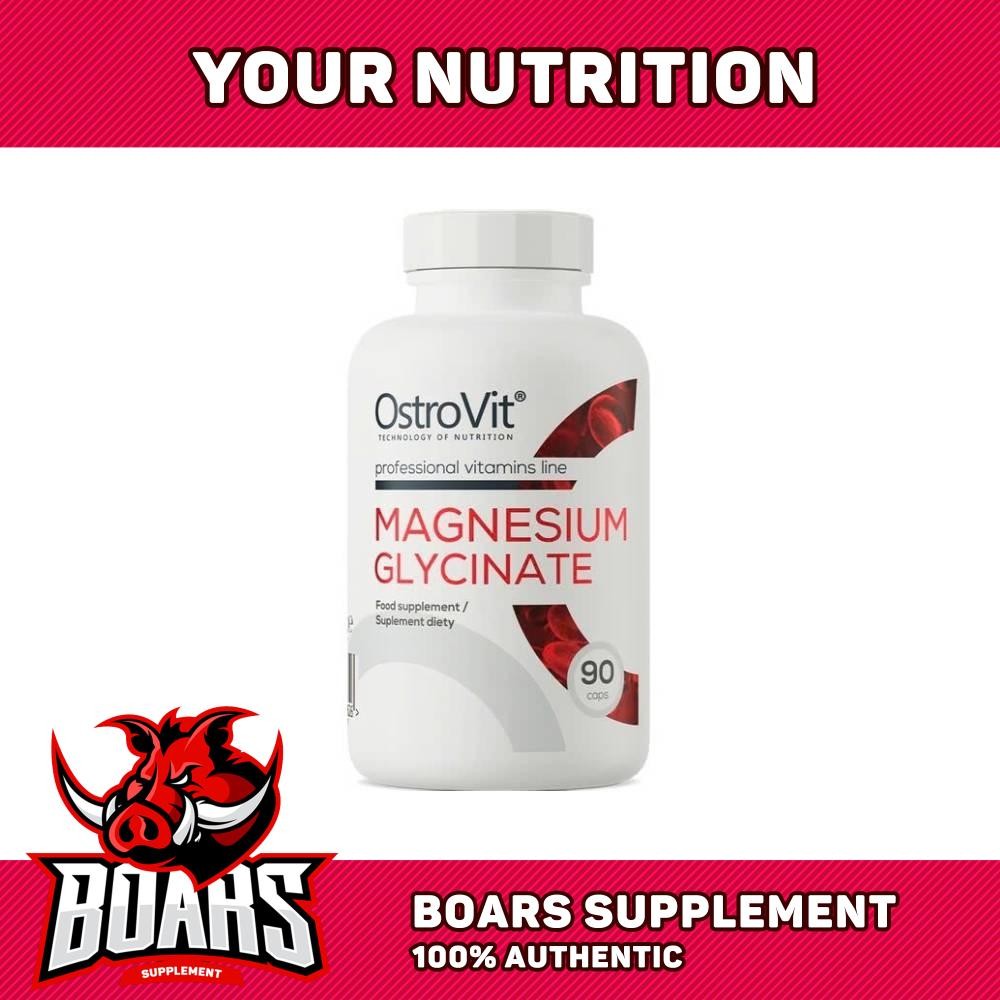 VIÊN UỐNG OSTROVIT MAGNESIUM GLYCINATE - BỔ SUNG MAGIE CHO CƠ THỂ KHỎE MẠNH 90 VIÊN