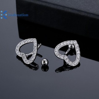 Kudosation Trái Tim Bụng Nút Vòng Rốn Xuyên Vòng Bụng Nút Xuyên Vòng Trang SứcVũ Rọc Rực Rực Rỉ Vòng