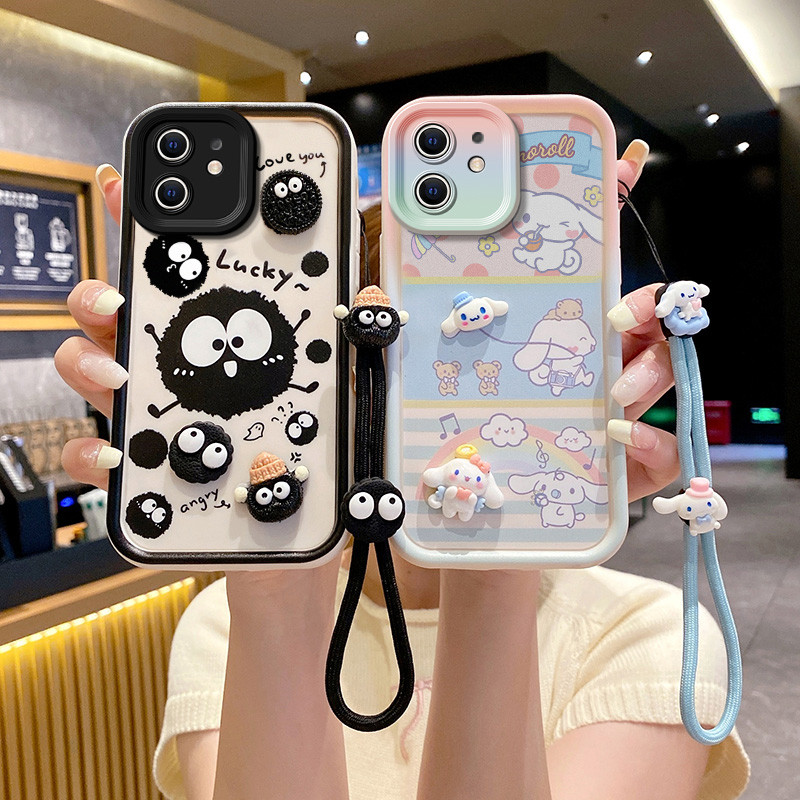 ốp lưng iphone 11 ốp lưng iphone 12 Ốp điện thoại hình búp bê 3D dễ thương cho  ốp lưng iphone 12