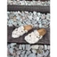 Giày Birkenstock rỗng thủ công, da mềm, đế nút chai retro, giày Birkenstock cho phụ nữ, dép lười kín mũi cá tính