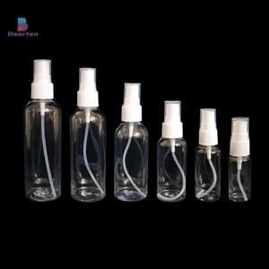 < Beartwo > Du lịch trong suốt Chai có thể đổ lại Nước hoa bằng nhựa trong suốt Bình nhỏ 10 / 50 / 100 / 150 / 200 / 250 / 300 / 500ml Đẹp