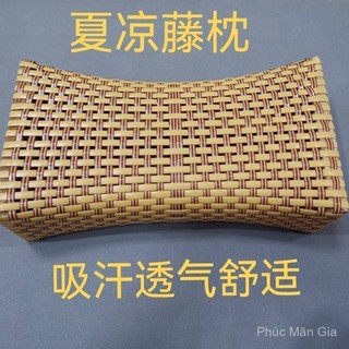 Gối rỗng bằng mây đan tay với chất liệu PE tự nhiên - chắc chắn và thoải mái, được chế tác với nghệ thuật truyền thống cho giấc ngủ yên bình!