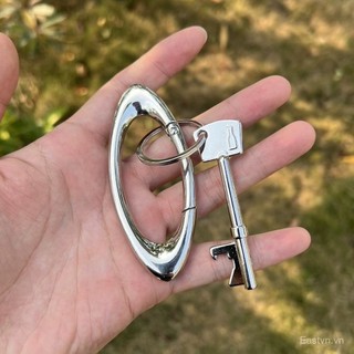 [Keychain] Móc khóa Cleanfit màu đen, hình xúc xắc bạc tám, móc khóa rắn, móc khóa xe hơi, phụ kiện thời trang cho nam và nữ EERZ