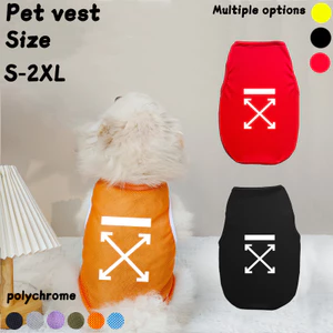 ✨ Hàng MỚI ✨ S-2xl Pet Dog Tank Top Thời trang và thoải mái In lưới Tank Top Quần áo cho chó