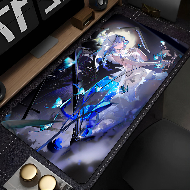 Gió hú Sóng The Shorekeeper Miếng Lót Chuột Bàn Phím Cao Su Lớn Chuột Thảm Chống Trơn Trượt Game Thủ Miếng Lót Chuột laptop PC Thảm Mousepad