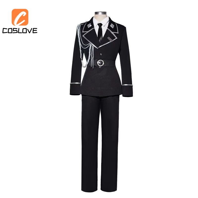 Mikado Aki Quần áo Cosplay trọn bộ trang phục bảo vệ nhà tù dành cho người lớn
