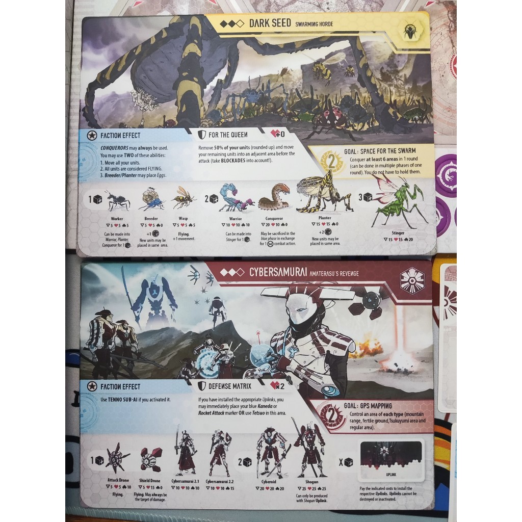 Boardgame Tsukuyumi: Full Moon Down Game Chiến Thuật bản Trung Engsub Tigar