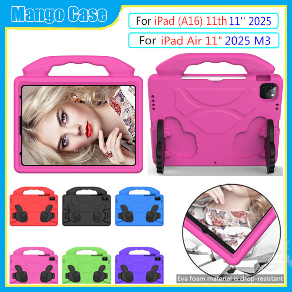 Ốp Lưng Cho iPad 11th (A16) 2025 iPad Air 11 "2024 M2 / 2025 M3 Kids EVA Chống Sốc Bảo Vệ Trẻ Em